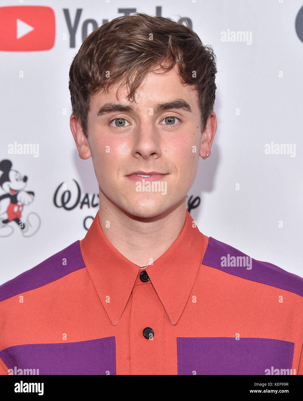 Beverly Hills, in California, Stati Uniti d'America. Xx oct, 2017. connor franta arriva per il glsen rispetto awards 2017 al xbeverly wilshire hotel. Credito: lisa o'connor/zuma filo/alamy live news Foto Stock