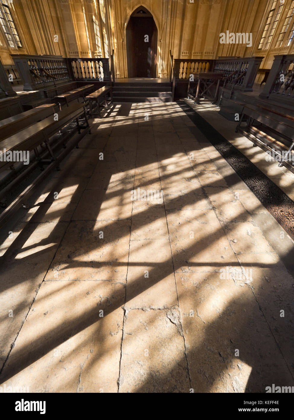 Piano della Divinity School della Bodleian Library, Oxford Foto Stock