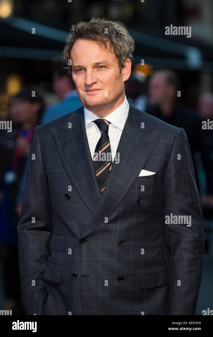 London.UK. Jason Clark alla Royal Bank of Canada Gala e alla prima europea di 'Mudbound'. 61st BFI London Film Festival 5th Ottobre 2017 Ref:LMK386-S816-061017 Gary Mitchell/Landmark Media WWW.LMKMEDIA.COM Foto Stock
