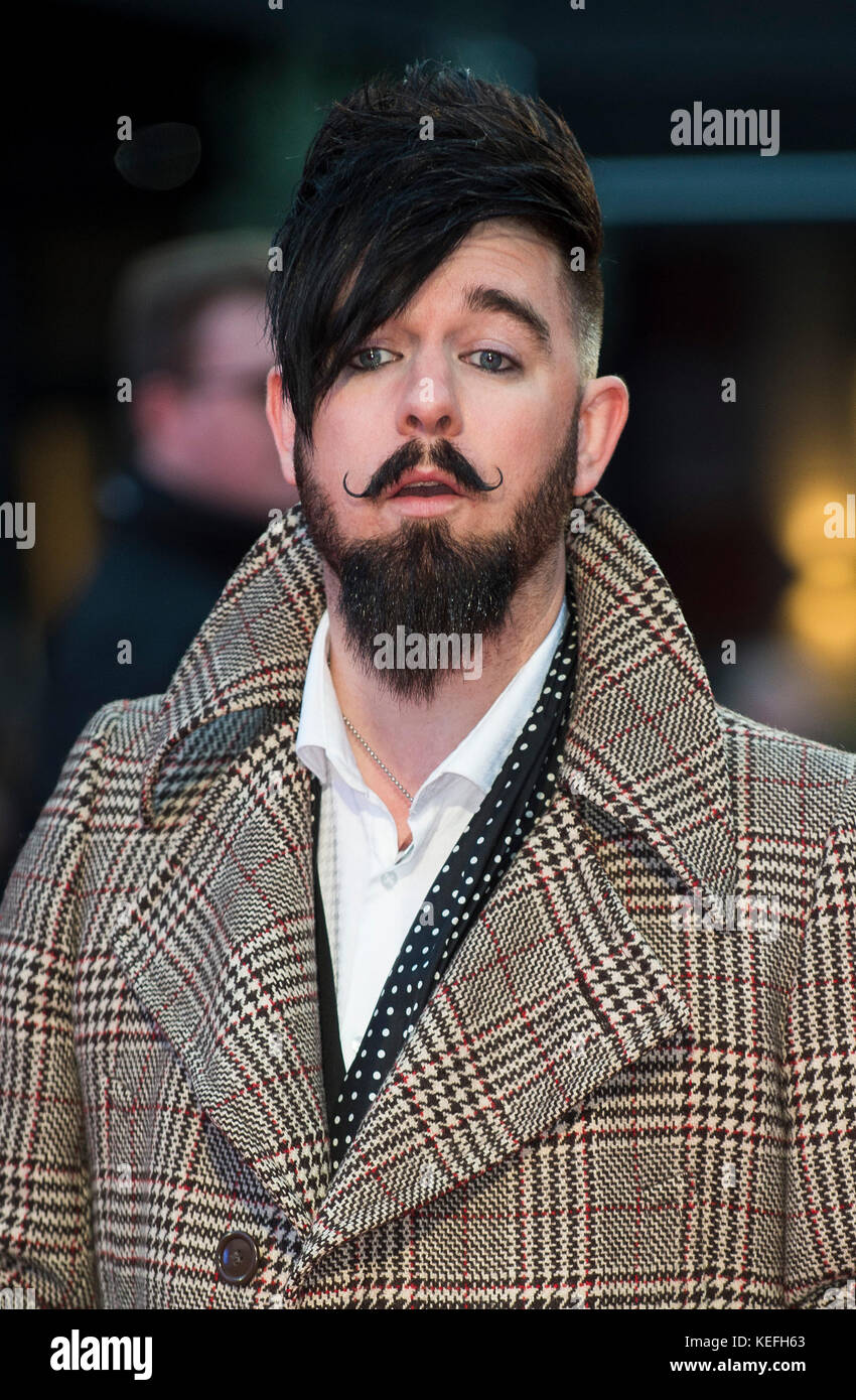 London.UK. Mark Spracklen alla Royal Bank of Canada Gala & European Premiere of 'Mudbound'. 61st BFI London Film Festival 5th Ottobre 2017 Ref:LMK386-S816-061017 Gary Mitchell/Landmark Media WWW.LMKMEDIA.COM Foto Stock