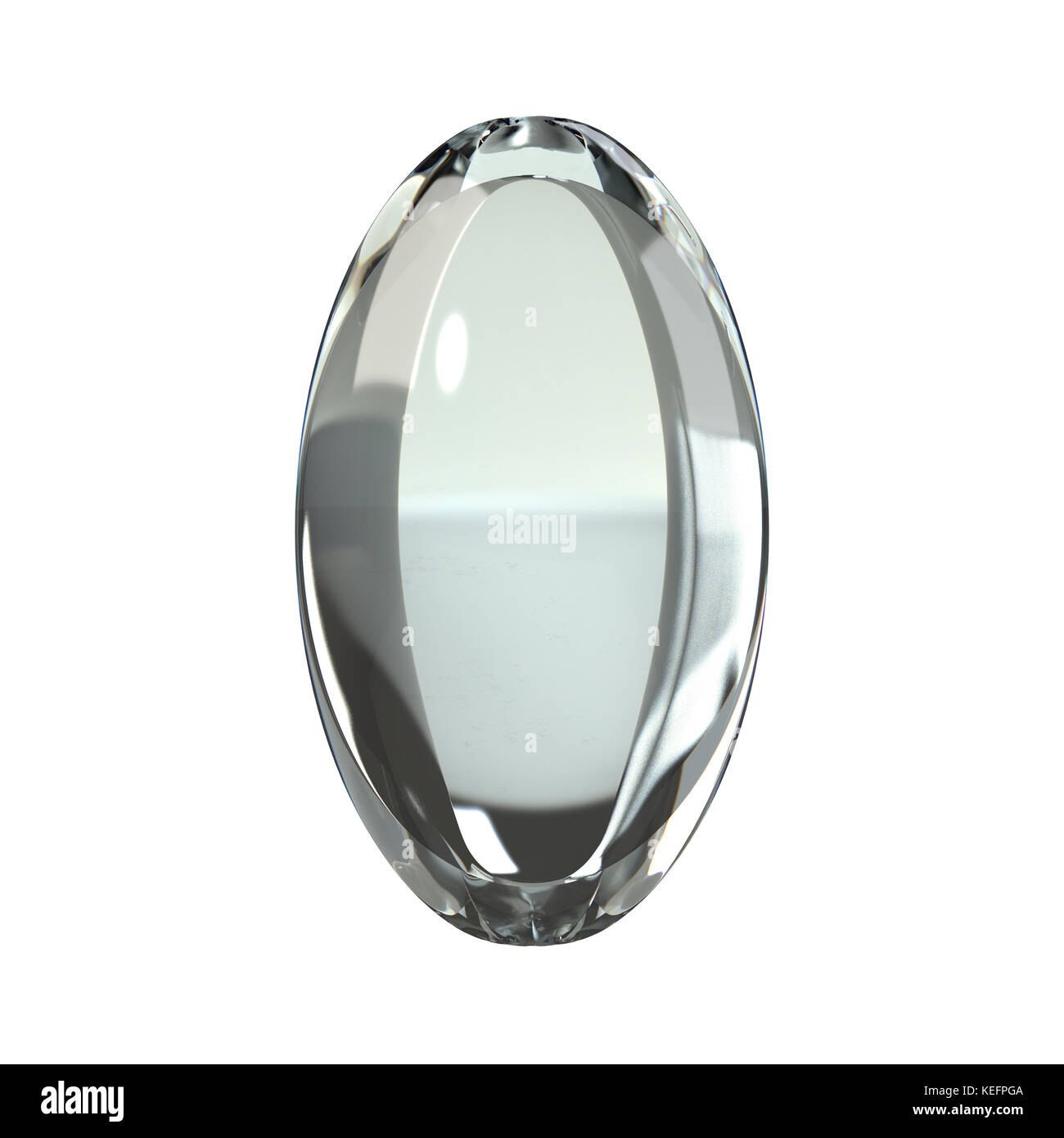 Cristallo di quarzo, gioiello, gemma Foto Stock