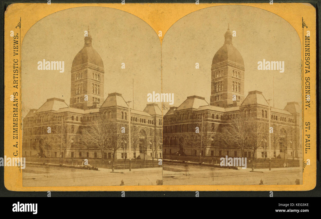 Capitol, da Zimmerman, Charles A., 1844 1909 Foto Stock