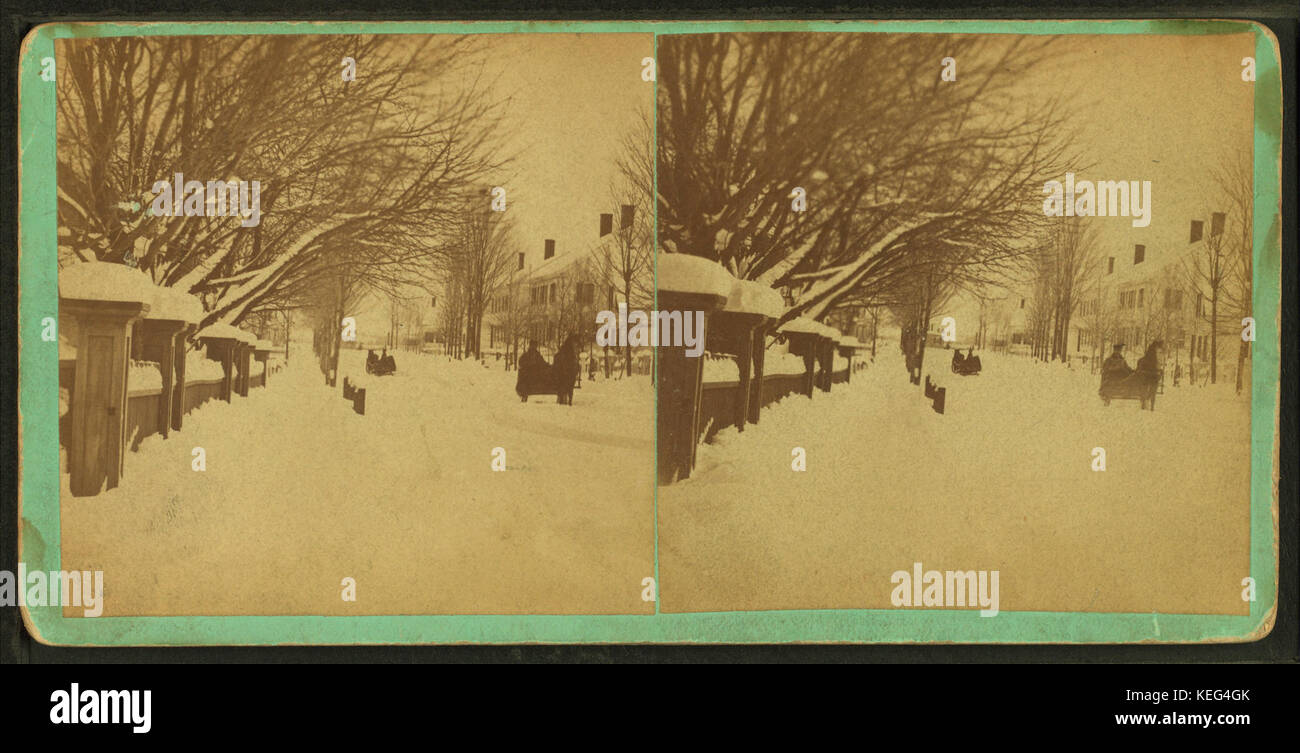 Fisherville, dalla J.P. Sander's Street, dalla lampreda, M. S. (Maurice S.) Foto Stock