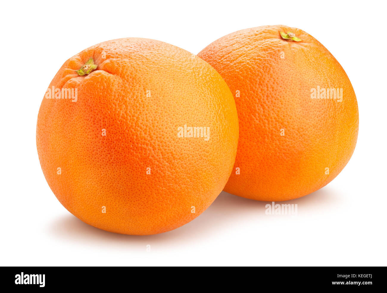 Percorso di pompelmo isolato Foto Stock