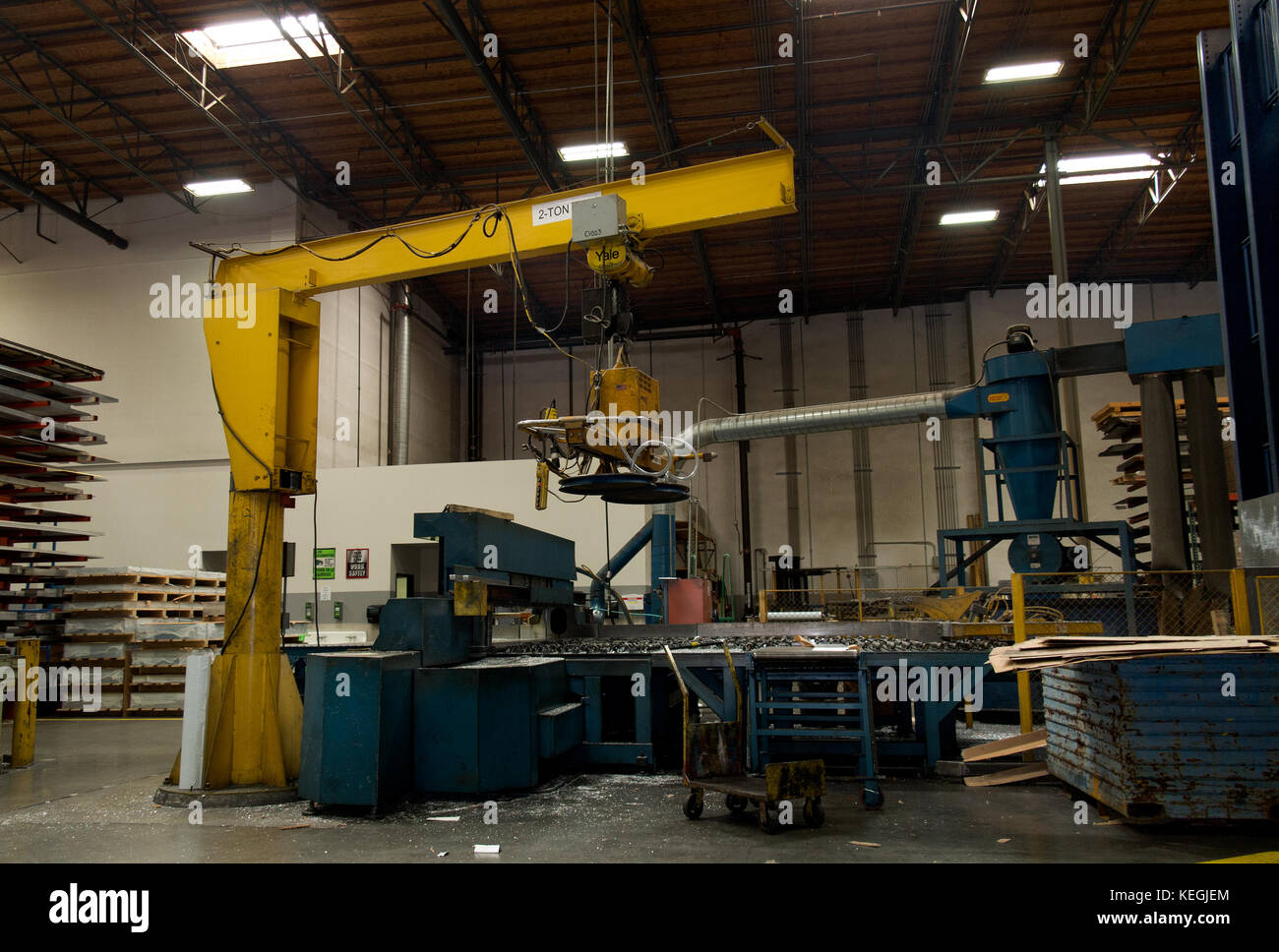 Negozio di metallo Foto Stock