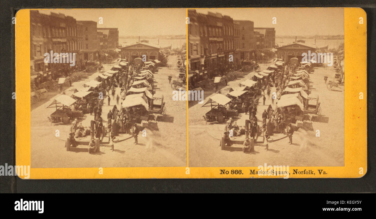 MarketSquare,Norfolk,Va,byKilburnBrothers Foto Stock