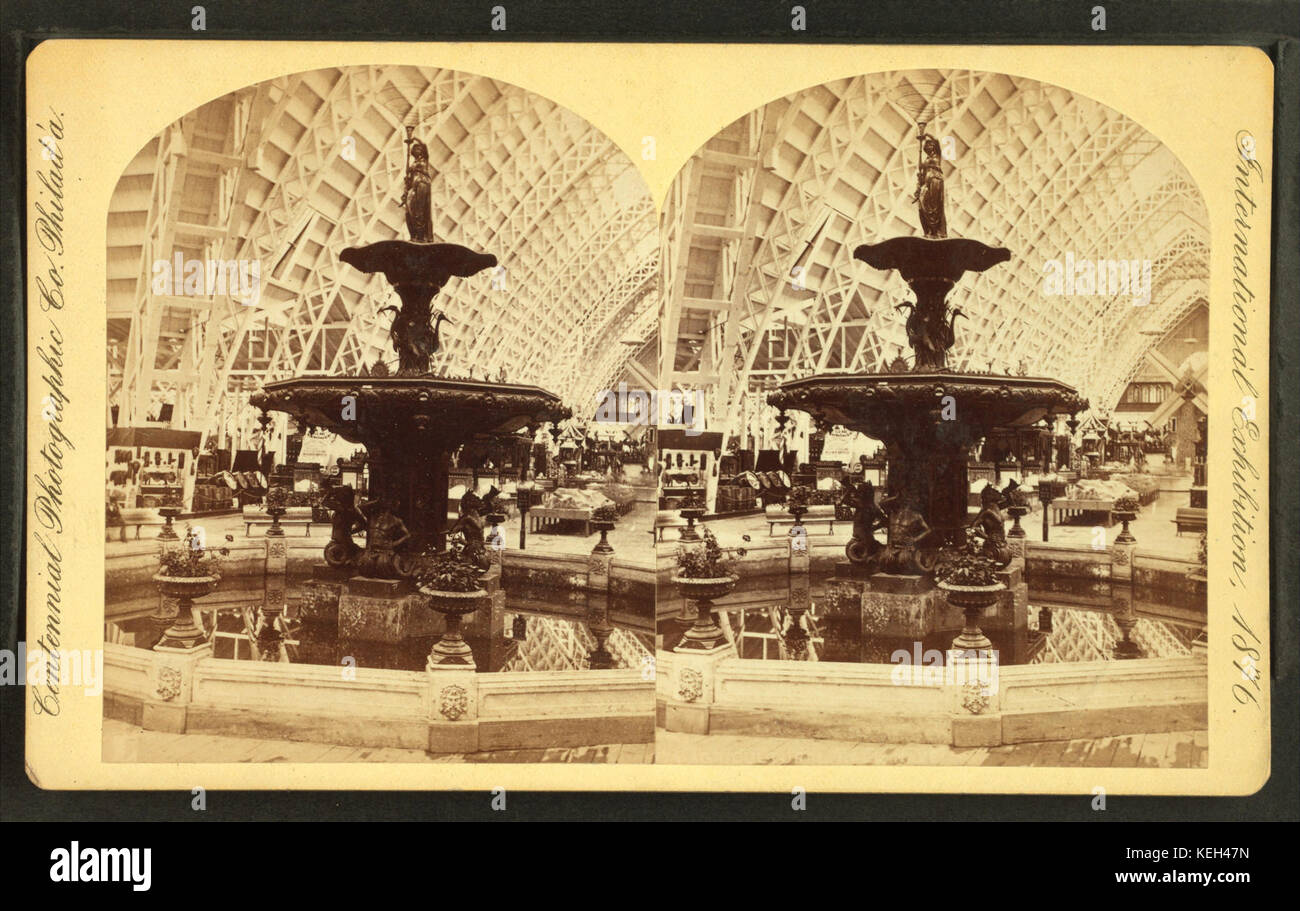 Agricola navata Hall, da Centennial Photographic Co. 2 Foto Stock