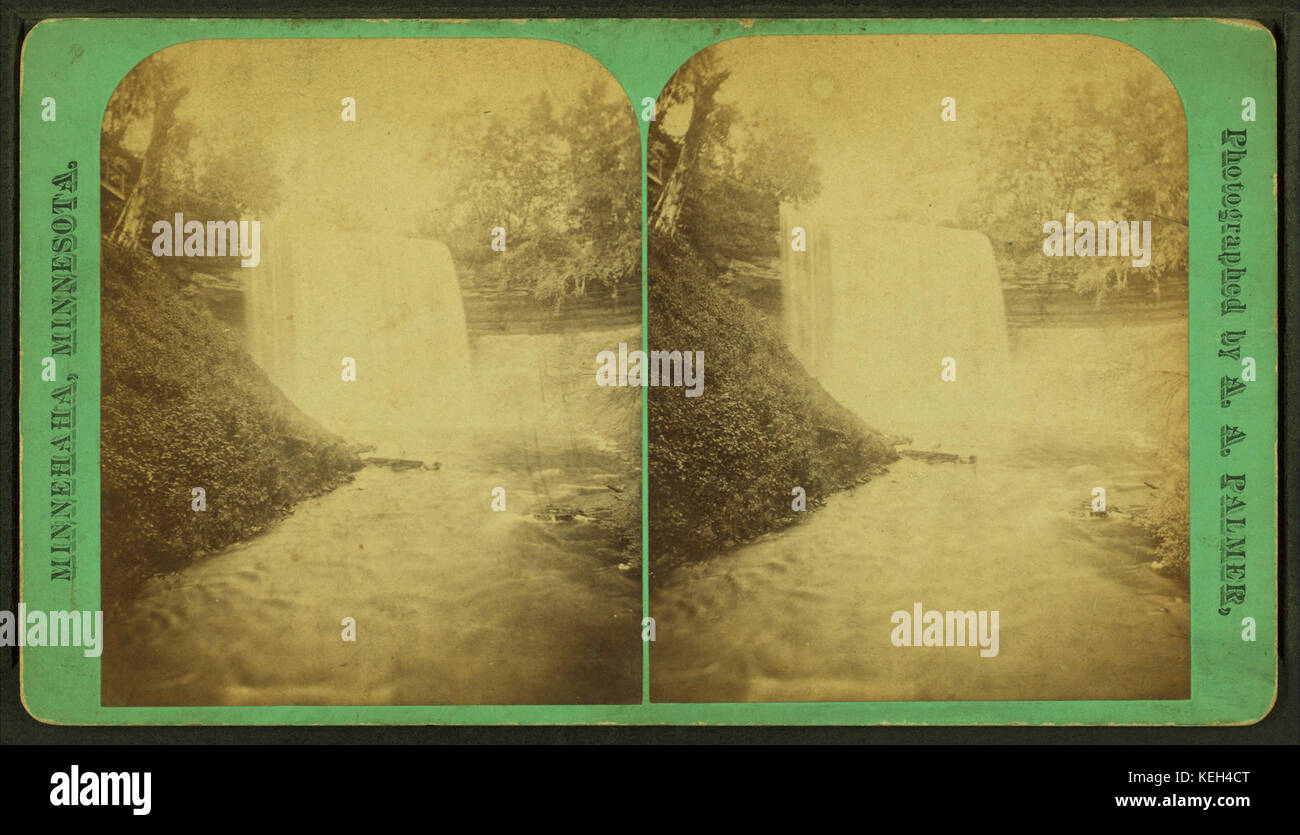Minnehaha, Minnesota, da A. A. Palmer Foto Stock