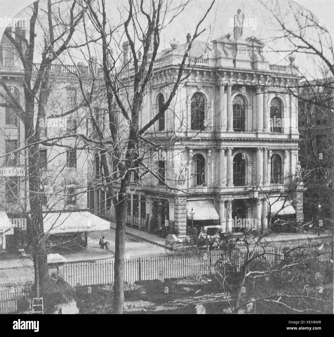 Horticultural Hall, da Bates, Joseph L., 1806 o 7 1886 2 ritagliato Foto Stock