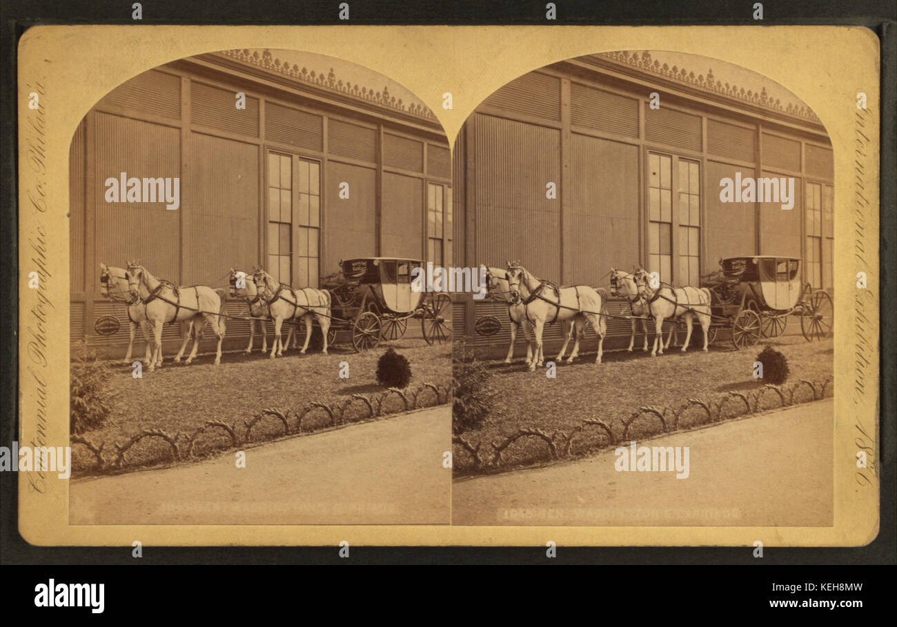 Gen. di Washington, carrello da Centennial Photographic Co. 2 Foto Stock