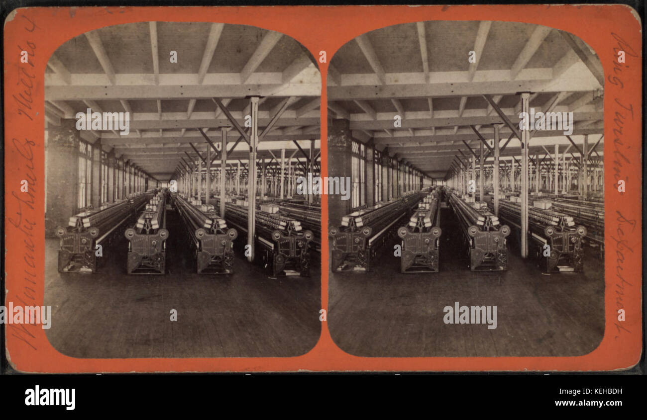 Mill n. 4. Anello di reparto torsione, da Folsom, A. H. (Agostino H.) 2 Foto Stock