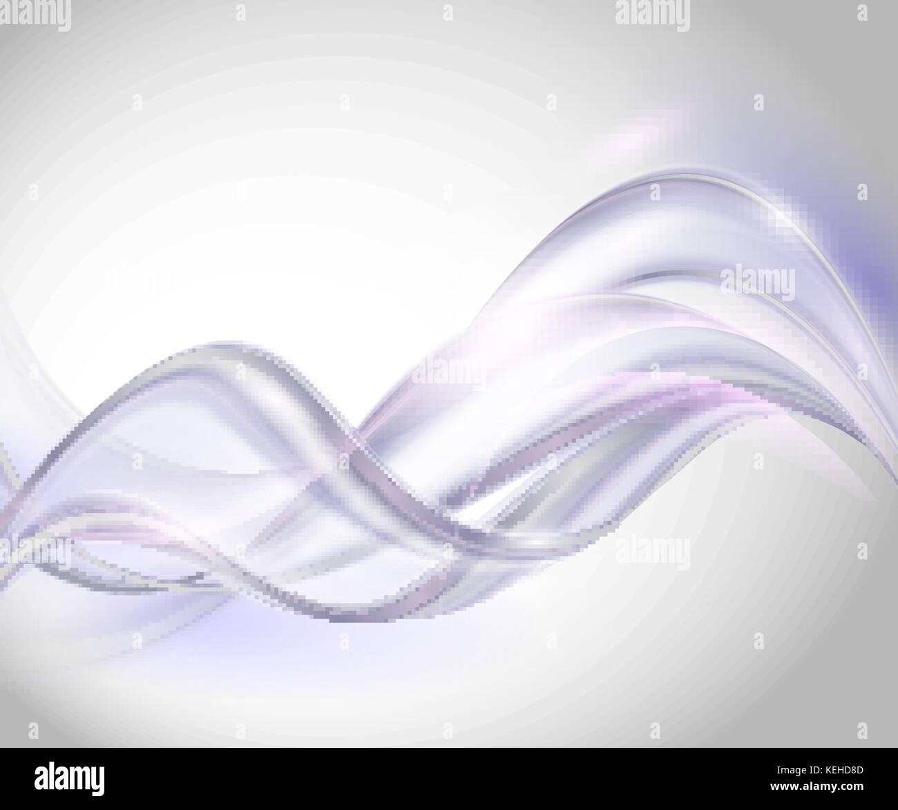 Abstract grigio sfondo d'onda Illustrazione Vettoriale