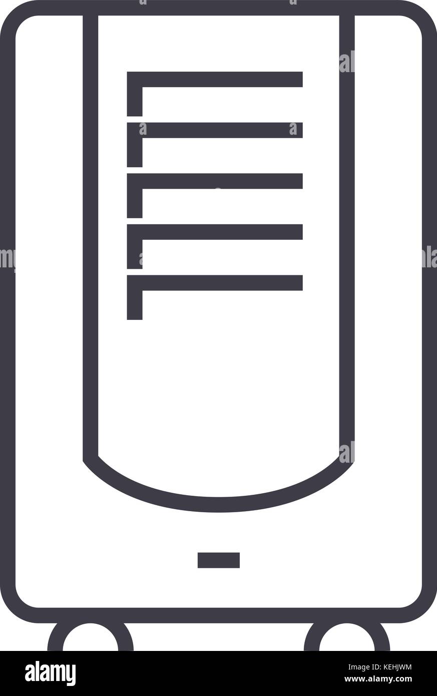 Vettore deumidificatore icona linea, segno, illustrazione su sfondo, corse  modificabile Immagine e Vettoriale - Alamy
