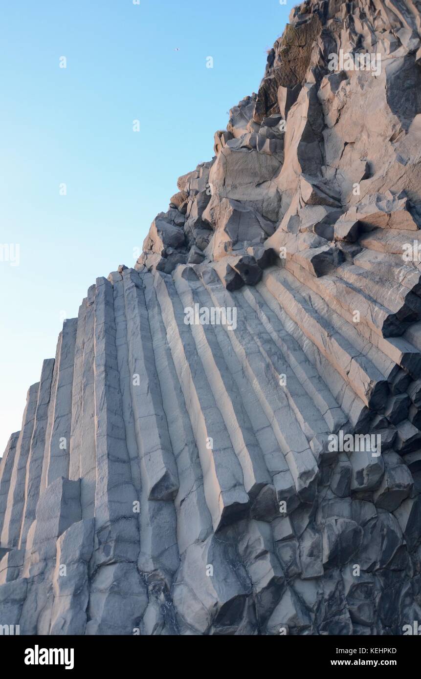 colonne di basalto Foto Stock