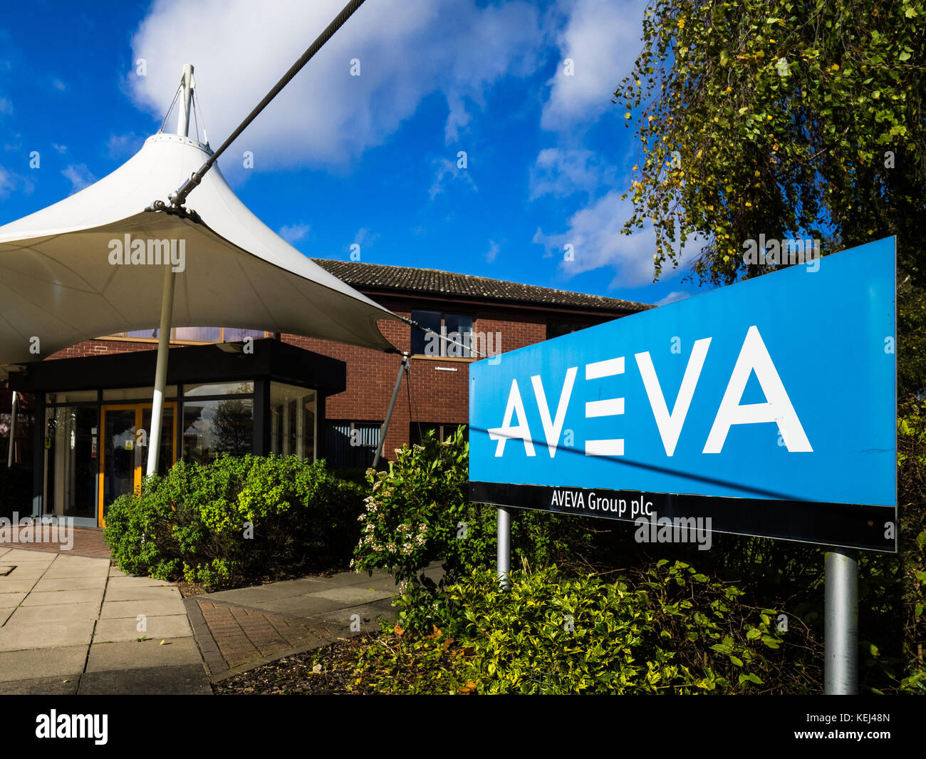 Aveva uffici in Cambridge, Regno Unito - aveva è un'ingegneria, design & Information Management Software Provider per il processo, Impianti & Marine Industries Foto Stock