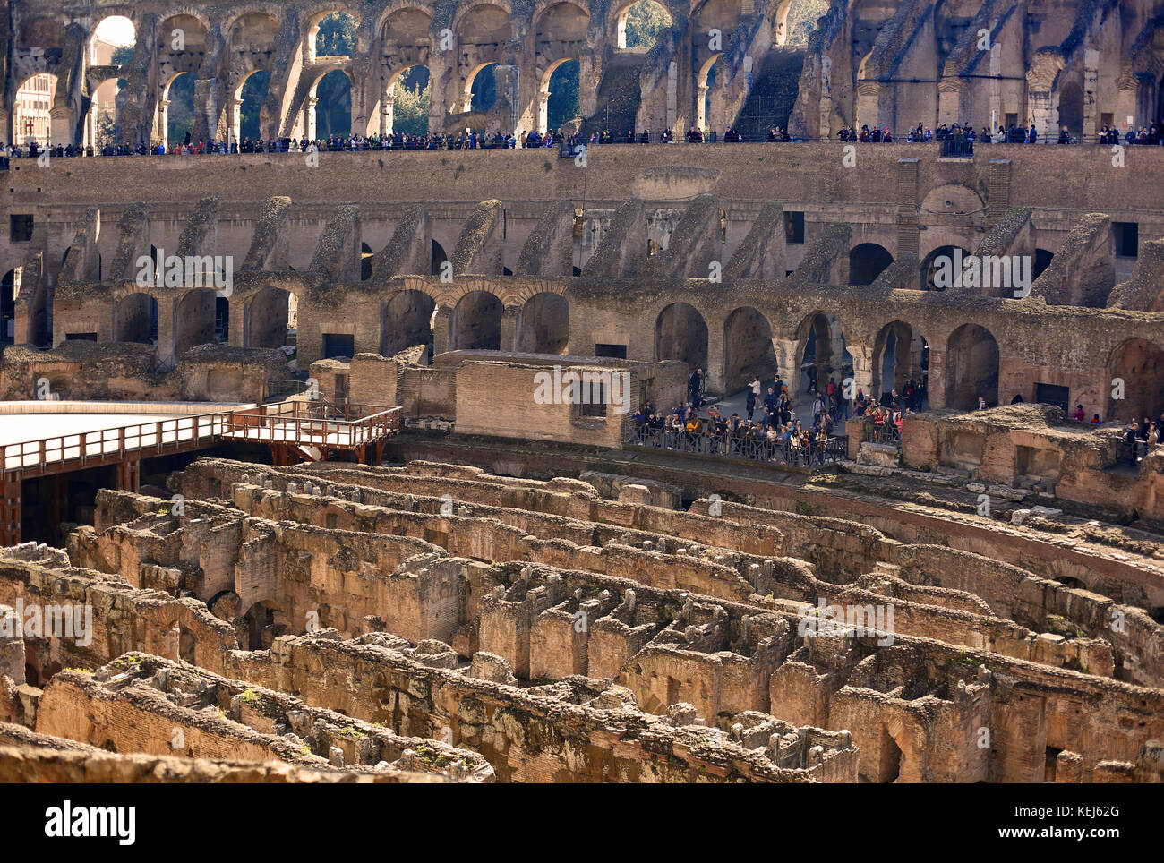 Il Colosseo, Roma, Italia Foto Stock