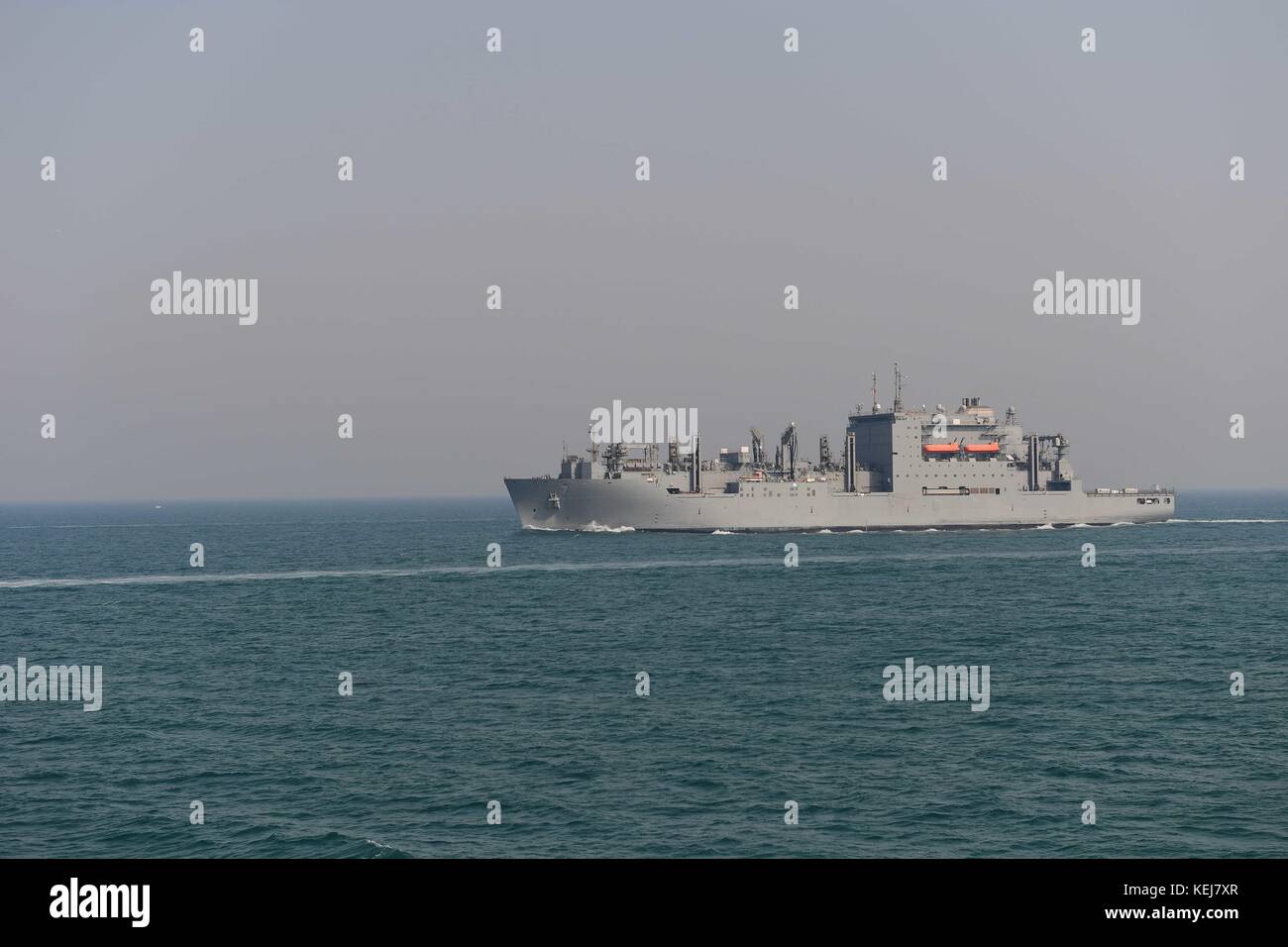 Il Sealift militare il comando di carichi secchi e munizioni nave USNS Washington Camere (T-AKE 11) Foto Stock