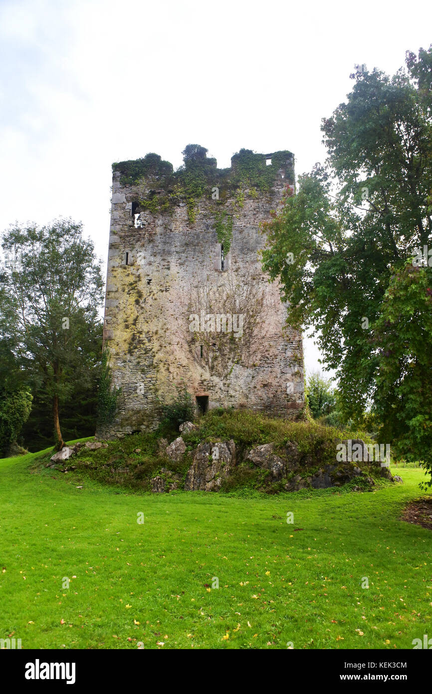 Castello di Dunkerron, Kenmare, Contea di Kerry, Irlanda - John Gollop Foto Stock