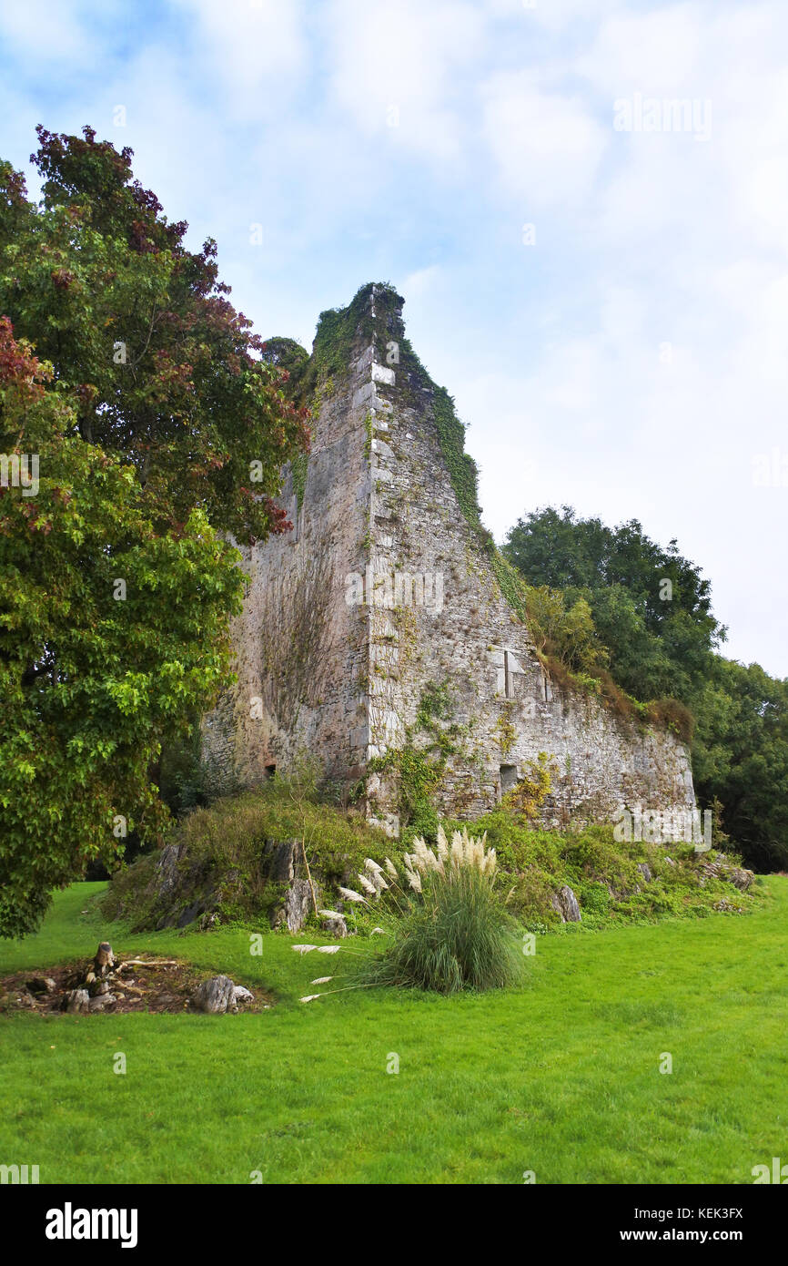Castello di Dunkerron, Kenmare, Contea di Kerry, Irlanda - John Gollop Foto Stock