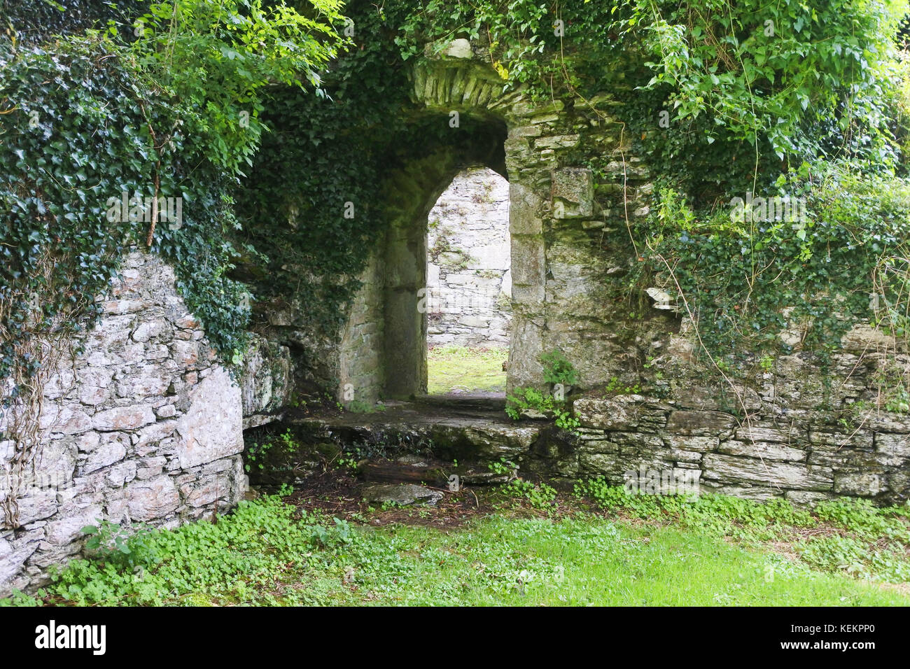Castello di Dunkerron, Kenmare, Contea di Kerry, Irlanda - John Gollop Foto Stock