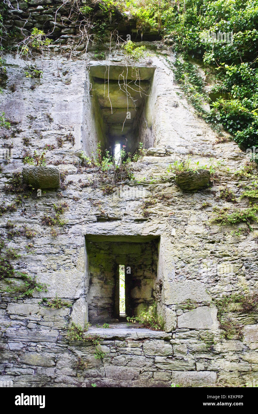 Castello di Dunkerron, Kenmare, Contea di Kerry, Irlanda - John Gollop Foto Stock