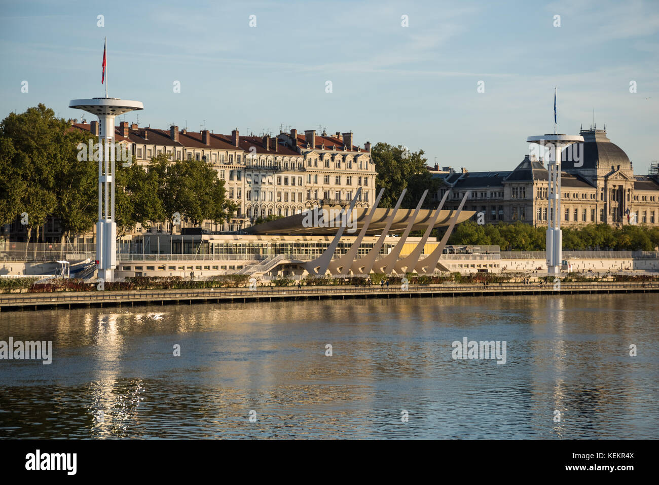 Lione, Centre Nautique Tony Bertrand Foto Stock