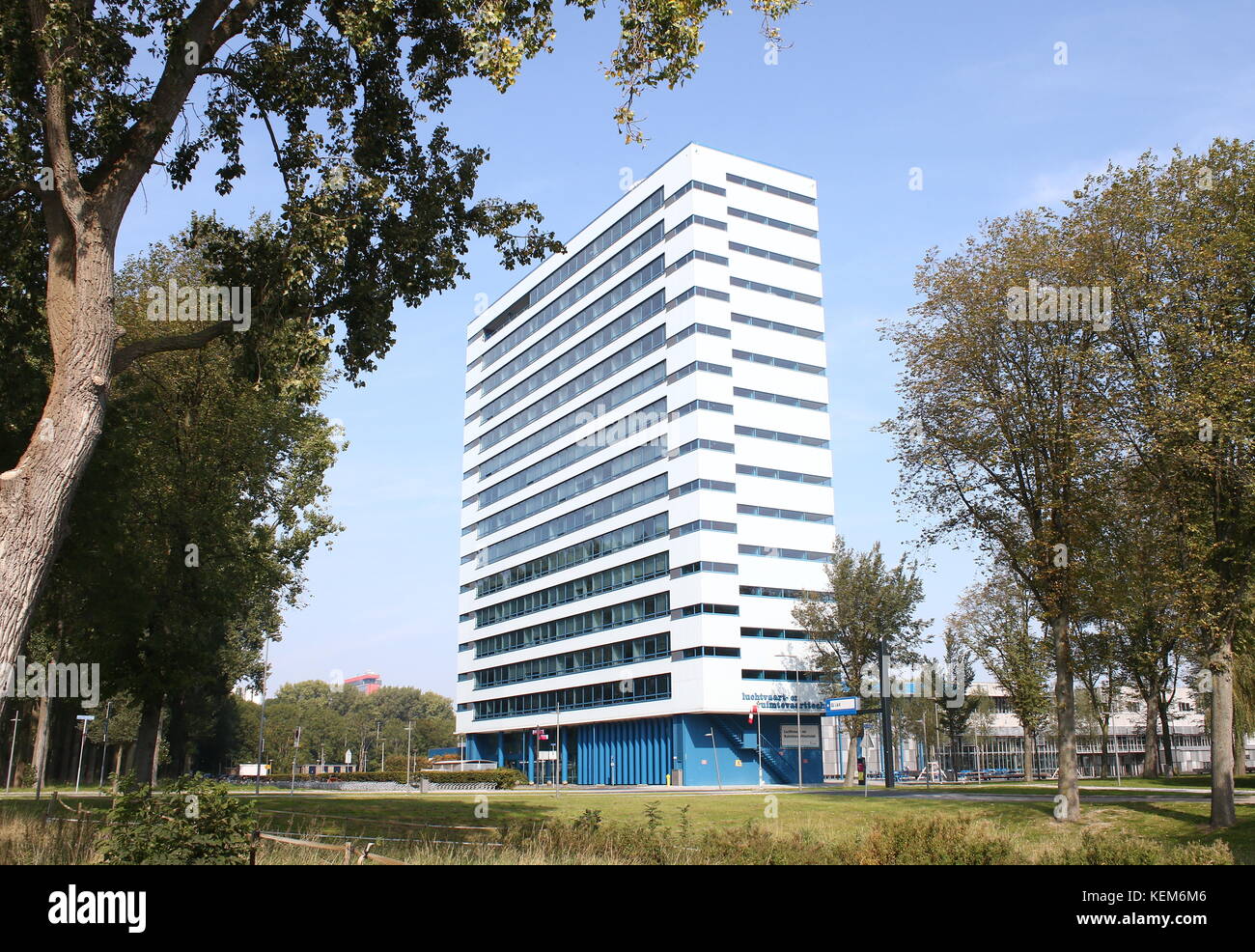 TU Delft Facoltà di Ingegneria Aerospaziale edificio all'Università di Tecnologia di Delft nei Paesi Bassi Foto Stock