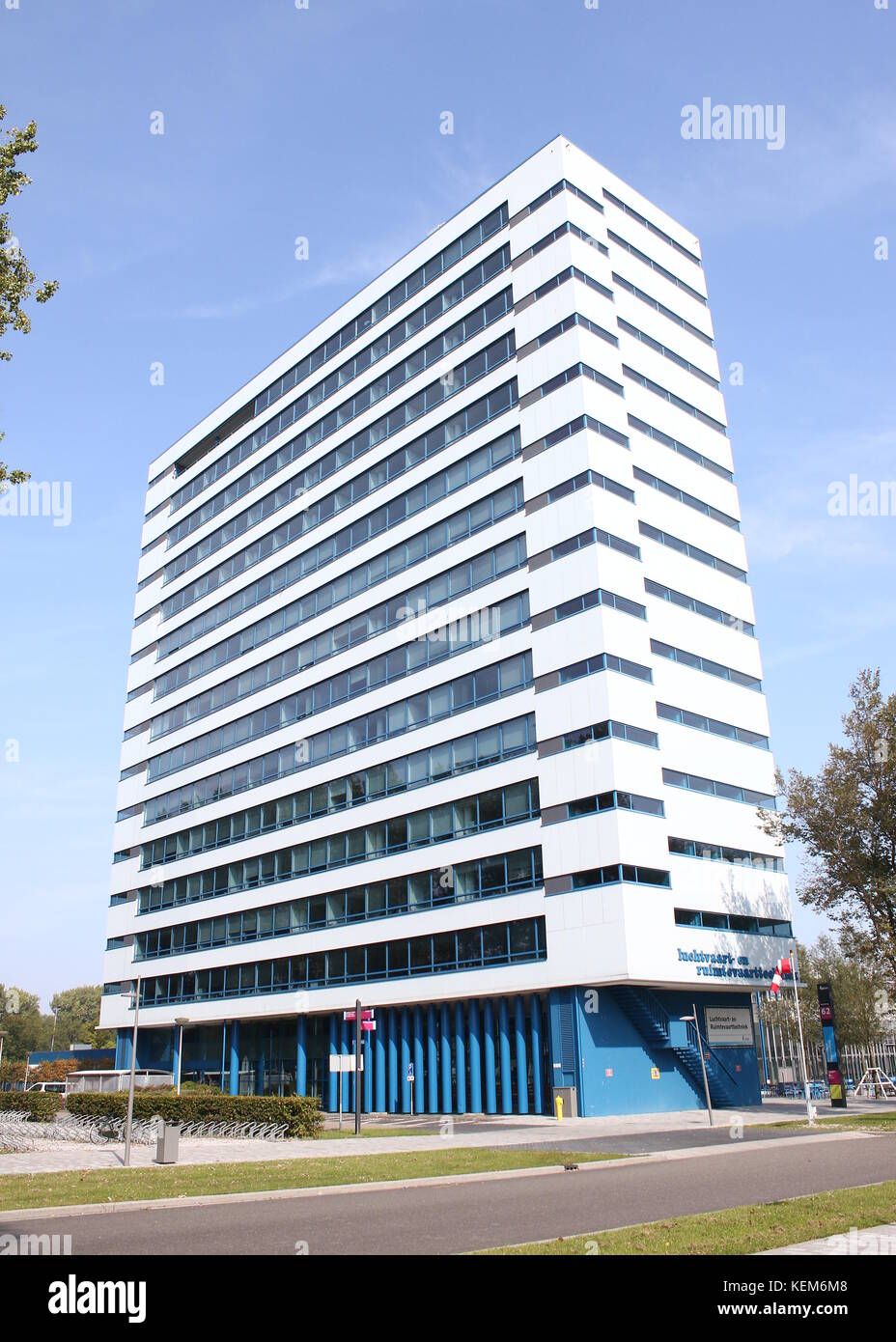 TU Delft Facoltà di Ingegneria Aerospaziale edificio all'Università di Tecnologia di Delft nei Paesi Bassi Foto Stock