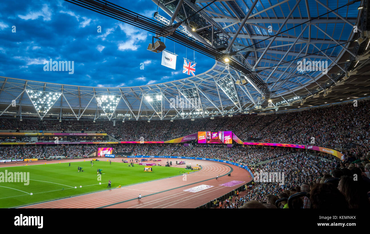 Lo stadio di Londra Foto Stock