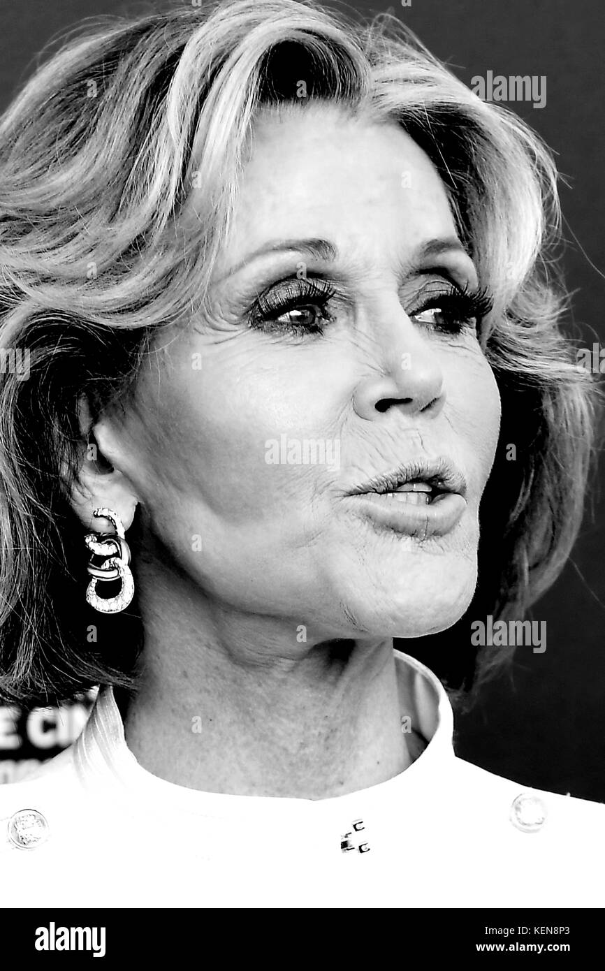 Jane Fonda assiste il photocall per le nostre anime di notte durante la 74a Venezia Film Festival di Venezia, Italia. 1 settembre 2017 © Paul Treadway Foto Stock
