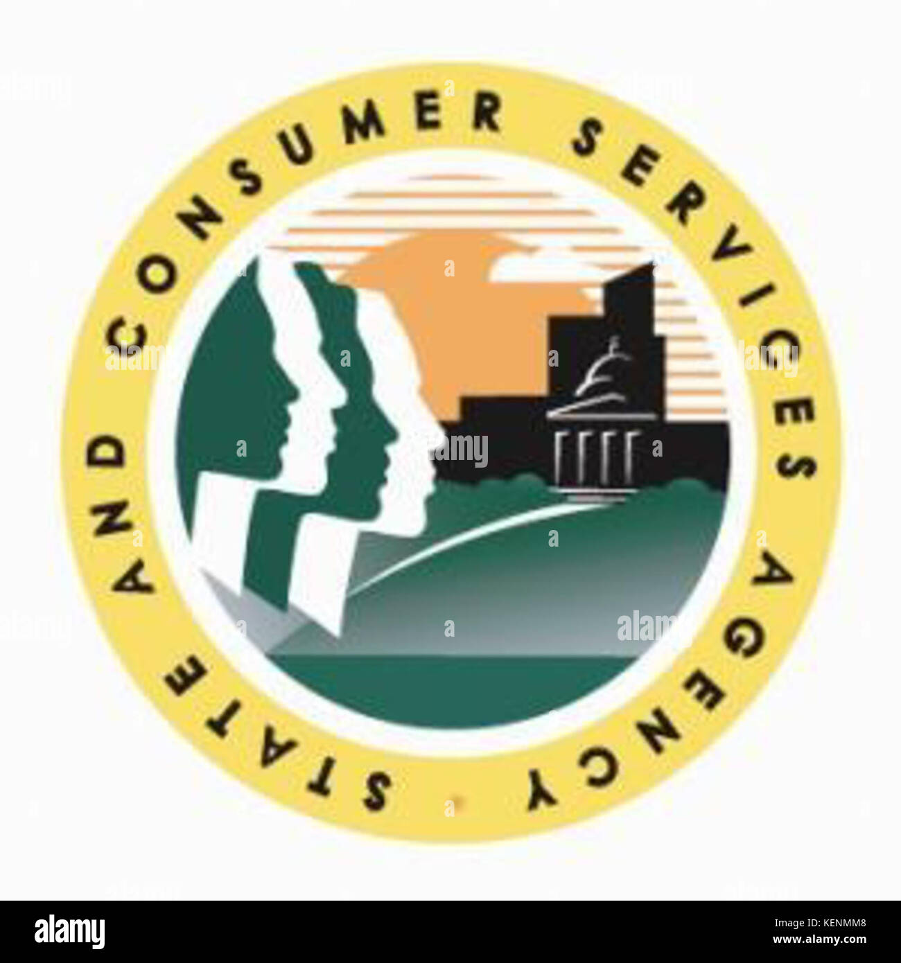 La guarnizione della California e stato dei servizi Consumer Agency Foto Stock
