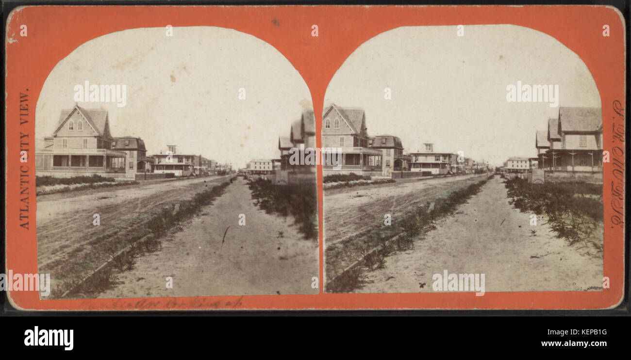 Pacific Ave. cor. King St, da S. R. Morse Foto Stock