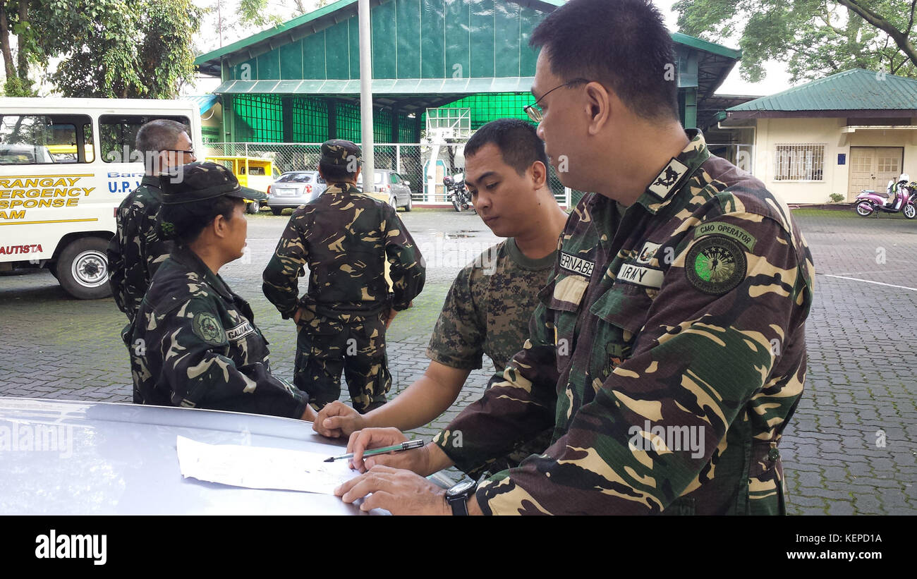 QC TASU, 105TASG, AFPRESCOM Foto Stock