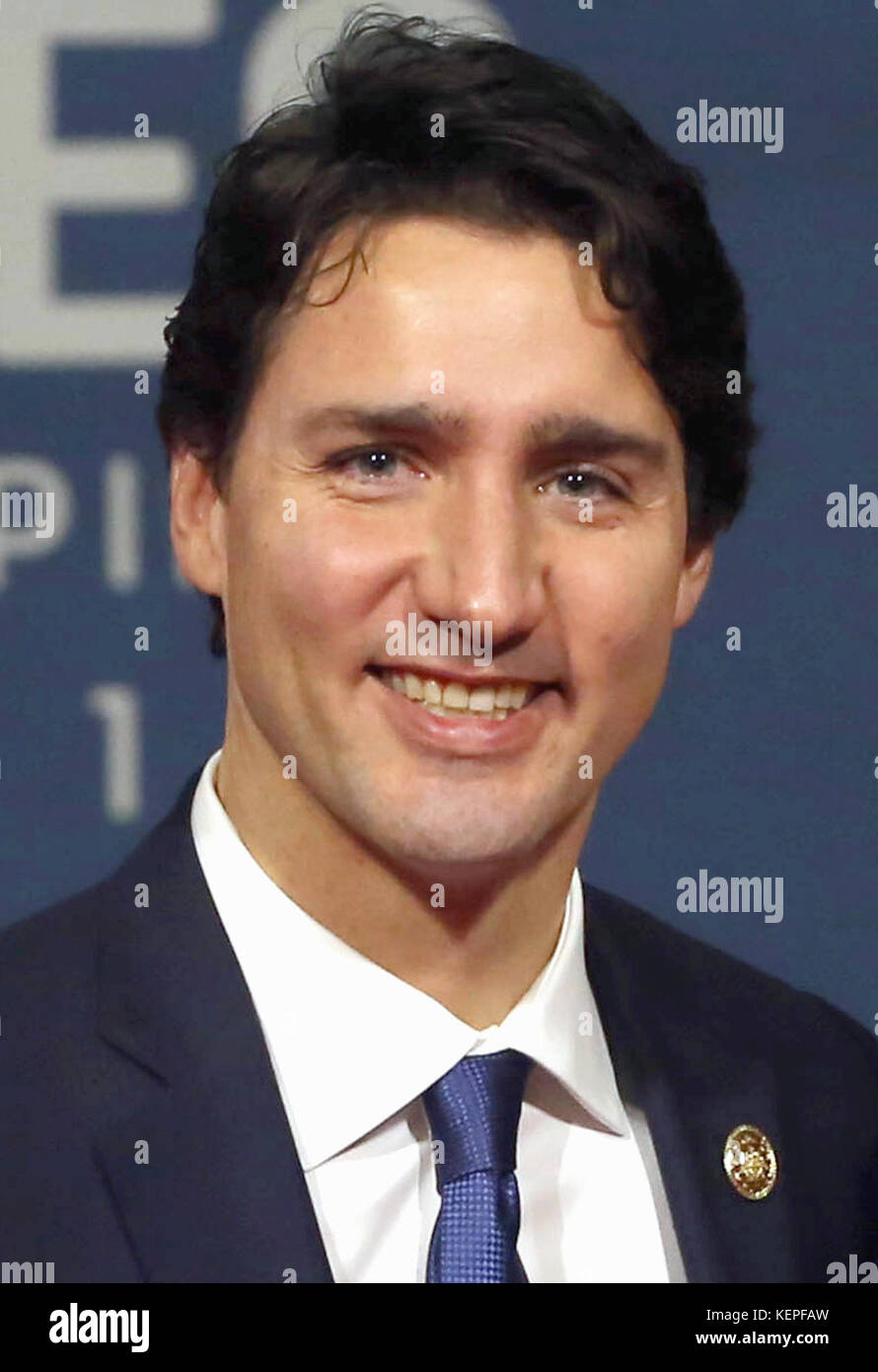 Justin Trudeau Novembre 2015 Foto Stock