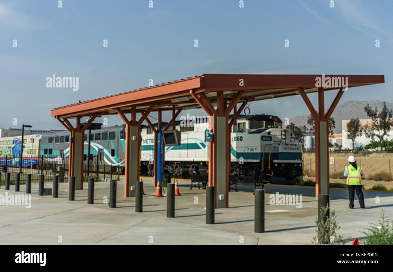 Riverside Park Hunter Metrolink Foto Stock