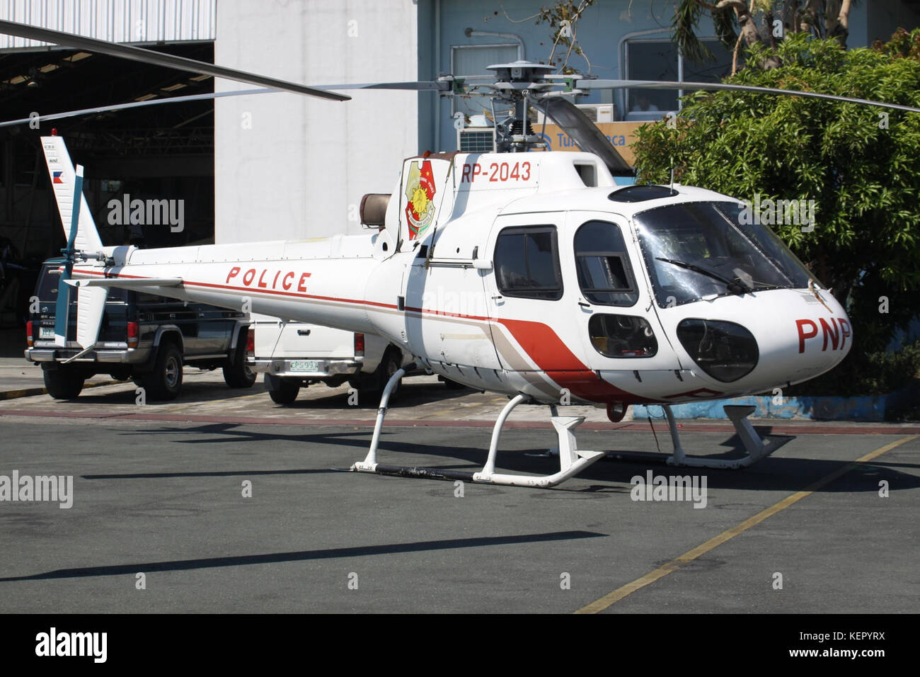 RP 2043 COME.350 Ecureuil Filippine polizia nazionale (7350766058) Foto Stock