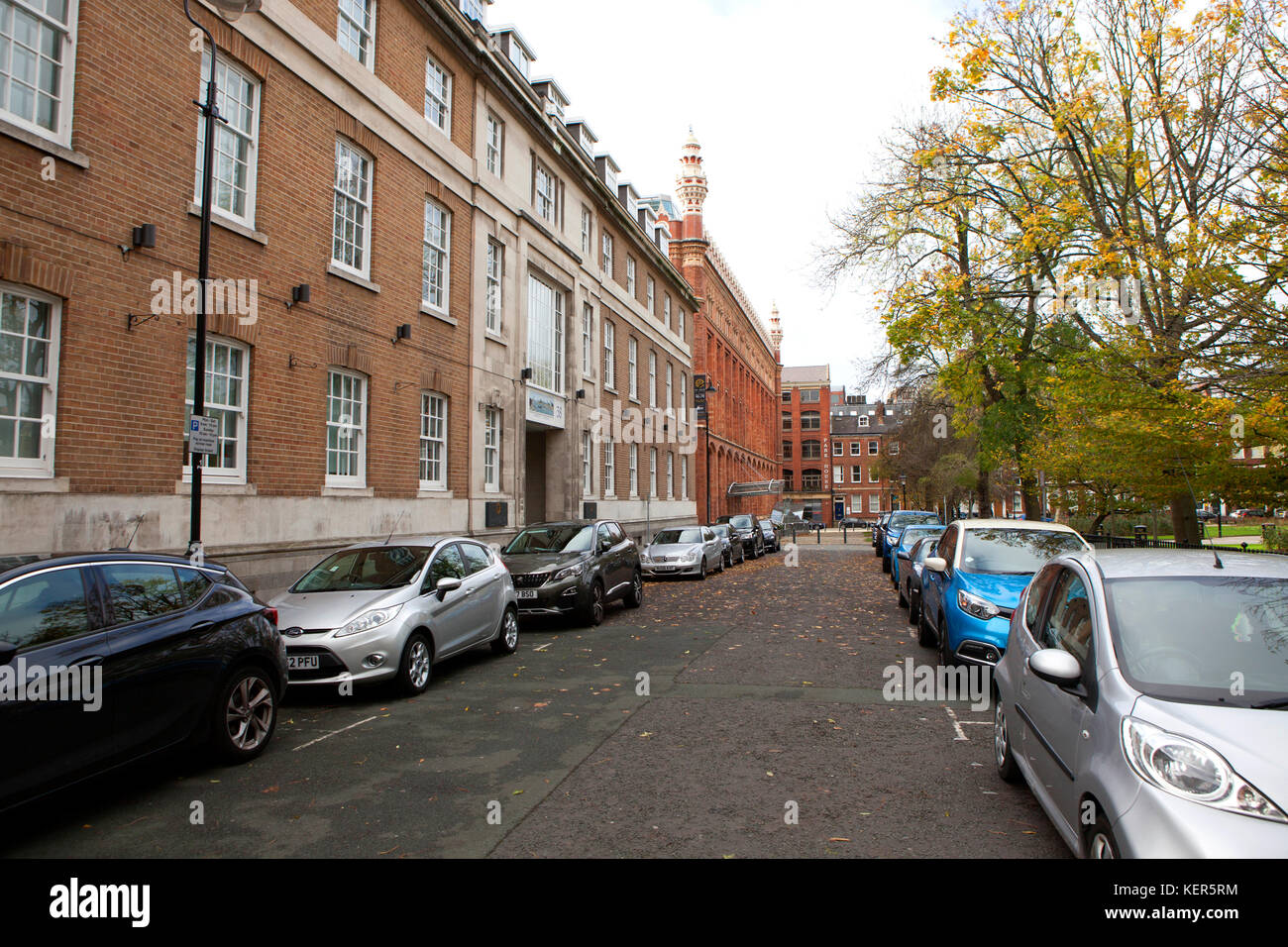 Park Square nella città di Leeds in West Yorkshire, Inghilterra Foto Stock