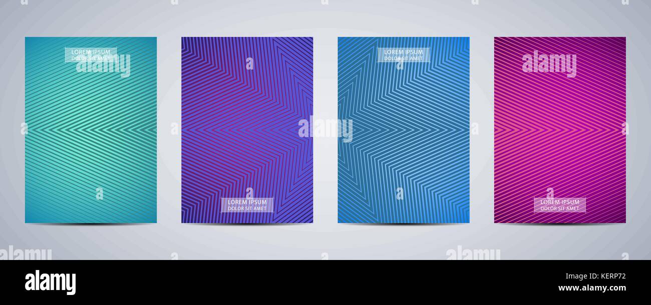 Minimo copre astratta design. Il poster con la grafica dello sfondo. Illustrazione Vettoriale Illustrazione Vettoriale