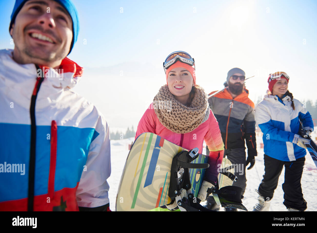 Matura sempre pronta per le vacanze attive Foto Stock