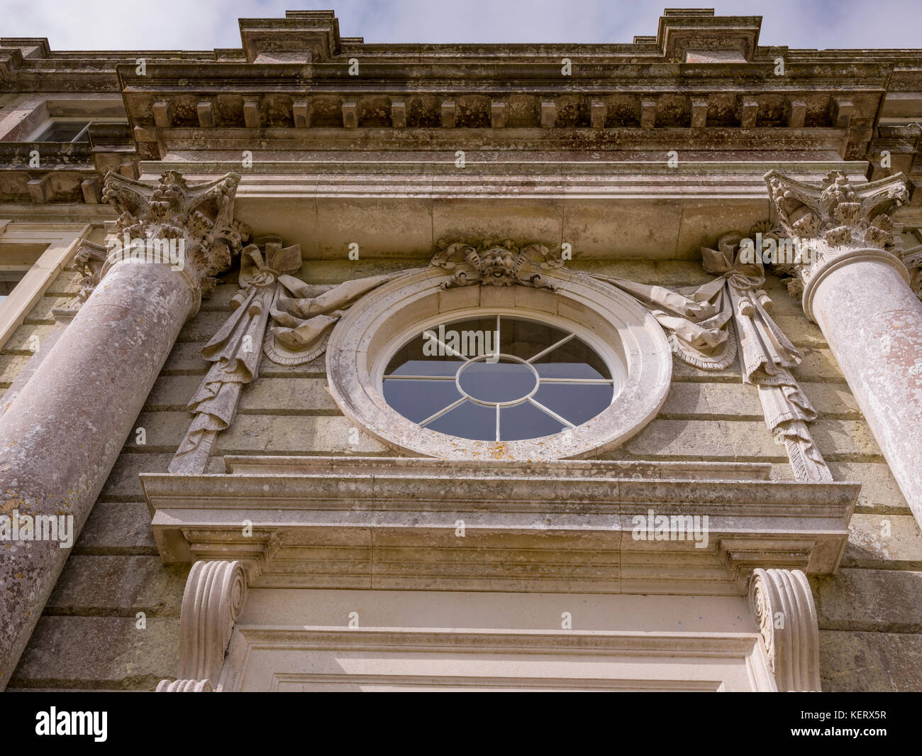 Appuldurcombe House sull'Isola di Wight a sud-est NEL REGNO UNITO. Foto Stock