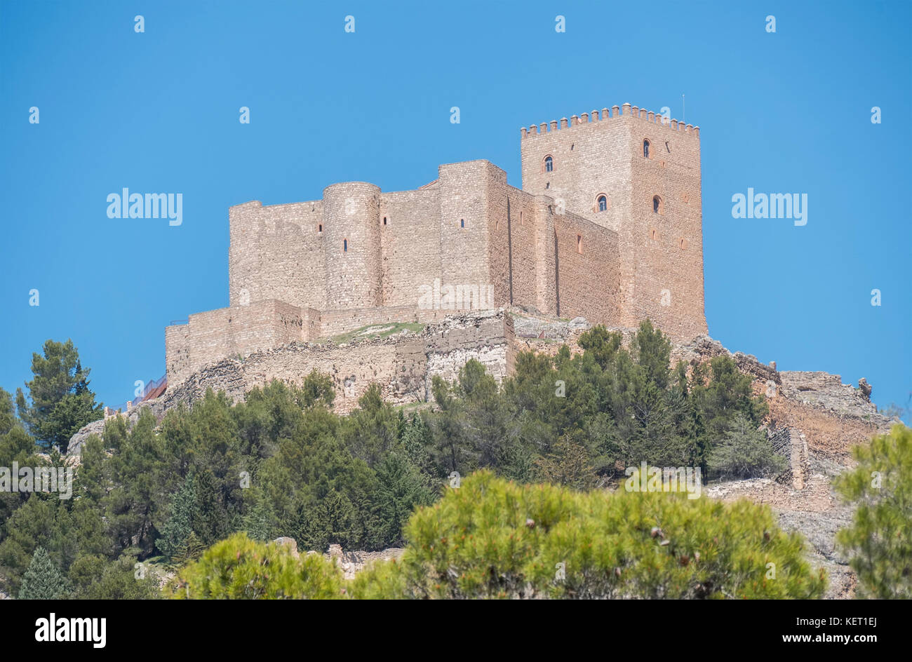 Segura de la sierra castello, jaen, Spagna Foto Stock