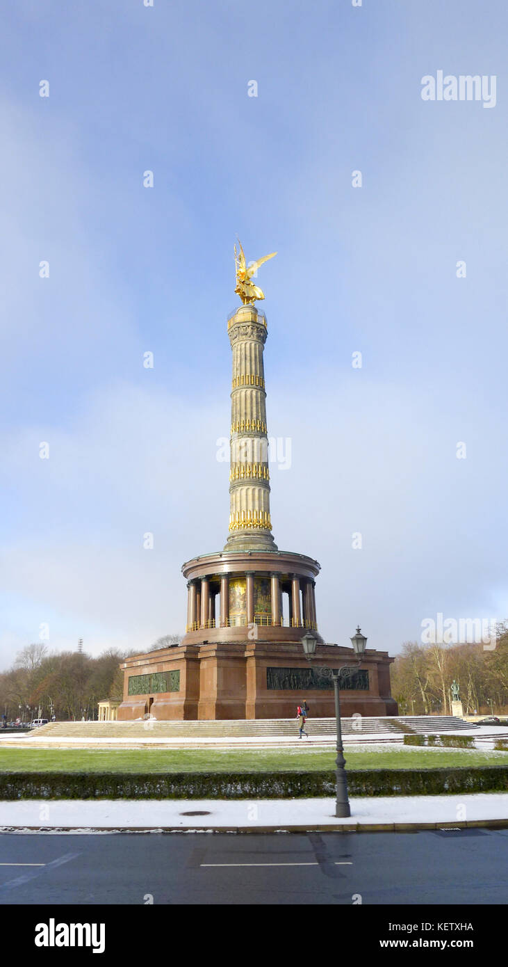 L'Europa, Berlino, la Colonna della Vittoria Foto Stock