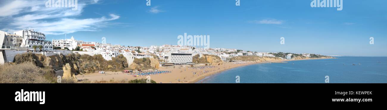 Spiaggia Albufeira Algarve Foto Stock