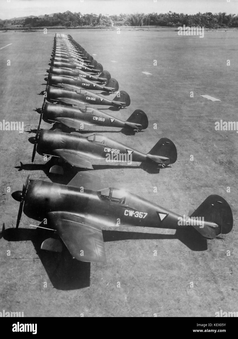 Curtiss CW 21B (1941). Foto Stock Curtiss CW 21B (1941). Foto Stock