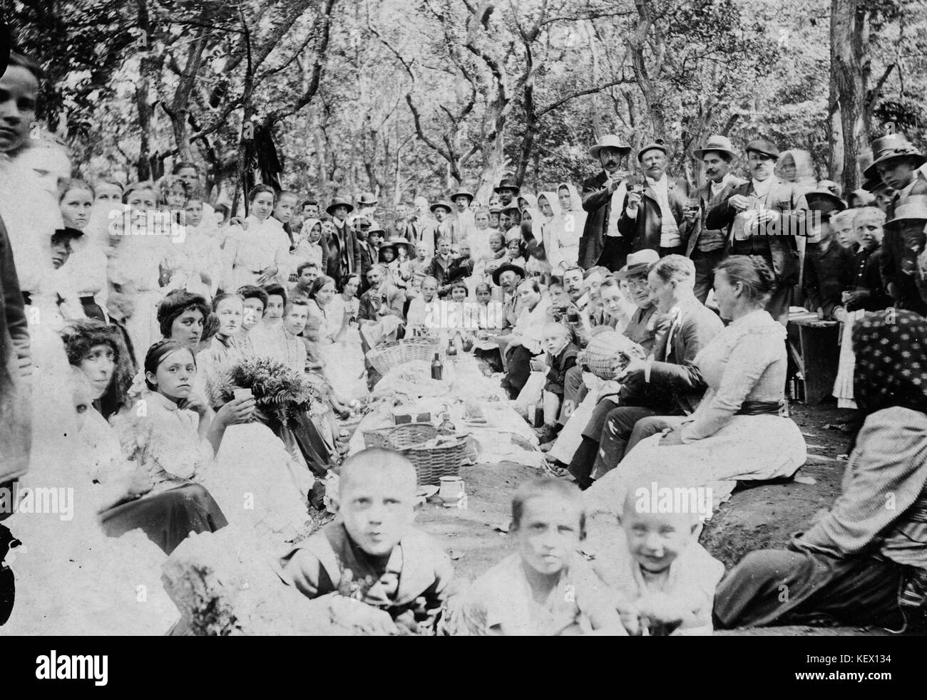 Bere, estate, tempo libero, partying Fortepan 27044 Foto Stock