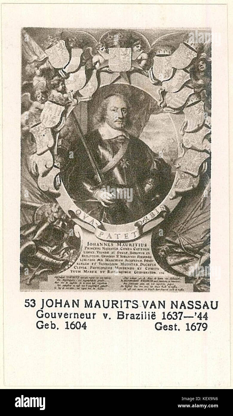 53 Johan Maurits van Nassau Foto Stock