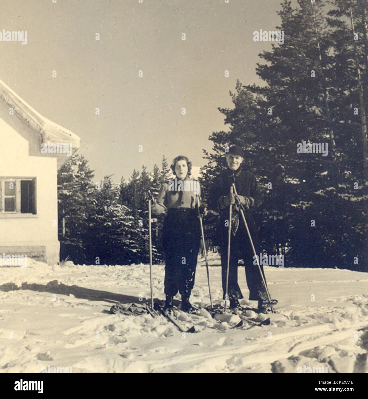 118K 2 83 2 Anna Kamenova e Petko Staynov, Chamkoria, 1934 Foto Stock