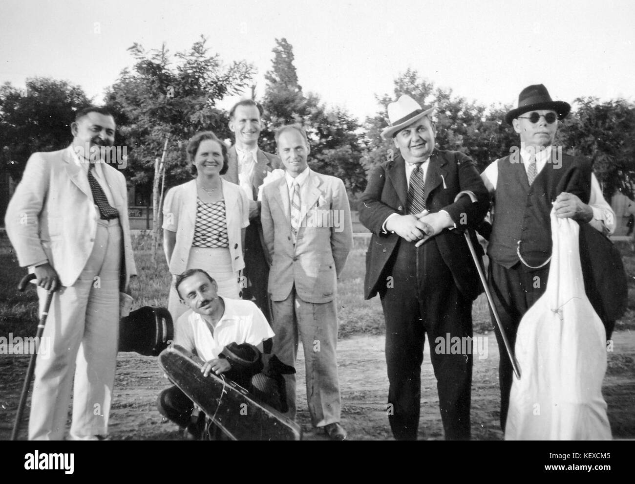 Band, tableau, strumento musicale, bicchieri Fortepan 2991 Foto Stock