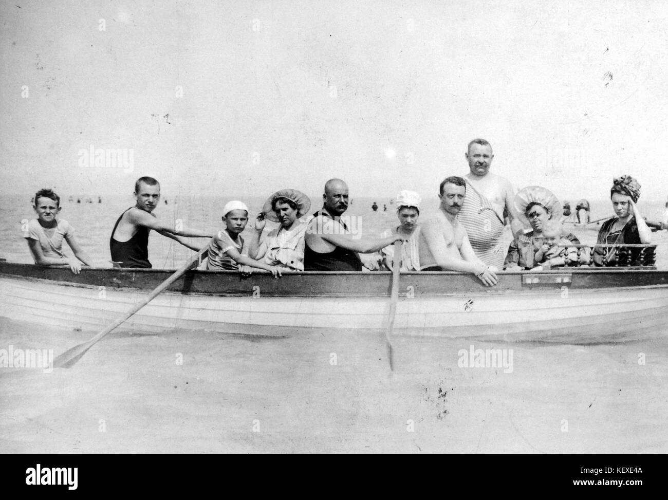 La nautica, vacanze, tableau, tempo libero, estate, lago, superficie di acqua Fortepan 3455 Foto Stock