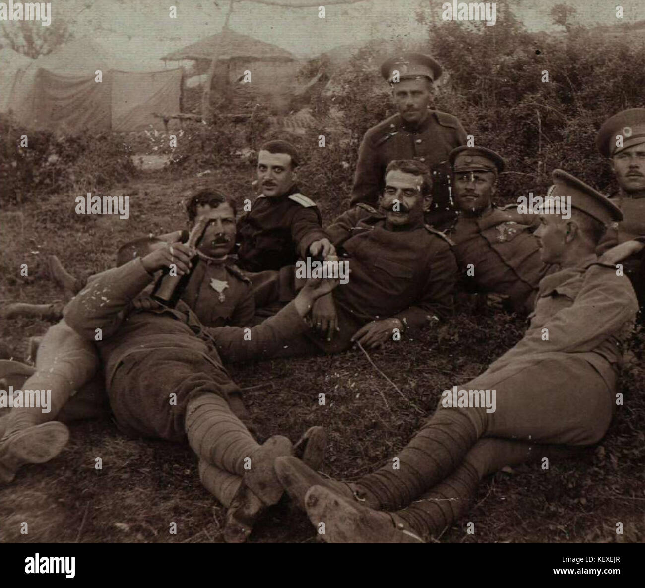 1153K 1 8 22 Prima guerra balcanica forze della Bulgaria Foto Stock